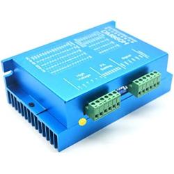 EASON Digital Stepper Motor Driver DM860H 128 Subdivision DC24-110V 6.0A for CNC Cutting Driver for Nema 23 to 42 Stepping Motors (Blue)