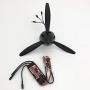 Parts & Accessories 9060 9x6x3 Blade Propeller with Motor ESC Power System for RC Airplane DIY - (Color: Pro Spin Motor esc 3)