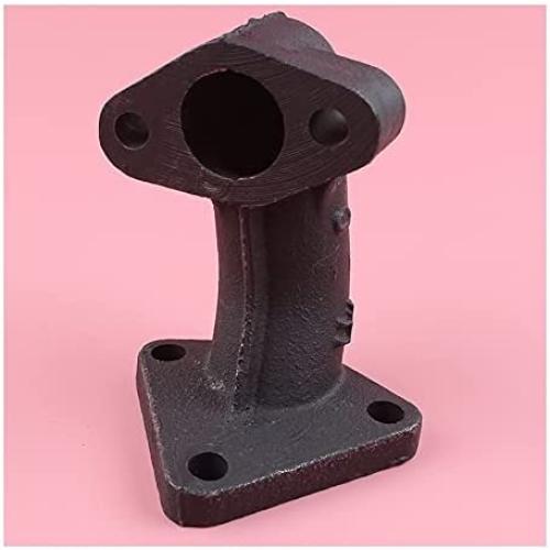 Good Abrasion Resistance Exhaust Muffler Pipe Manifold for Honda GX390 GX340 13HP 11HP GX 390 340 Lawn Mower 4 Stroke Engine Motor Part Perfect fit