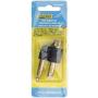 Seachoice Fuel Connector for Mercury (1998 and Newer), Male, 1/4 in. NPT