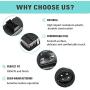 A-Premium Power Window Switch Master with 2 AUTO Compatible with Chrysler Town Country Dodge Grand Caravan 2008 2010-2011 Journey 2009-2010 Nitro 2007-2012 Jeep Liberty 2008-2013