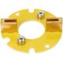 Keenso Carbon Brush Base, Boat Electric Propeller Carbon Brush Base Holder Spring Replacement Marine Motor Accessory