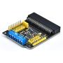 KEYESTUDIO Motor Driver HAT Breakout Board for BBC Microbit TB6612FNG with Terminal Block Serial Pins