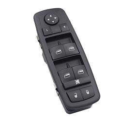 MOCW 68271203AB Left Driver Master Power Window Switch Fit for 2015-2016 Chrysler 200,for 2013-2016 Dodge Dart; for 2014-2016 Jeep Cherokee- No Auto