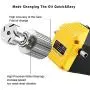 Vevitts 80w Oil Change Pump Extractor 12V Motor Oil Extractor Pump for Changing Diesel Fluid Scavenge Suction Oil Transfer Pump Kits for Jet Ski, Truck, RV, ATV, Boat