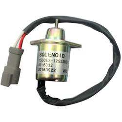 1503ES-12S5SUC11S 41-6383 SA-4564 M810324 12V Fuel Cut Down Solenoid - SINOCMP Shut Off Solenoid for Thermo King Engine Stop Solenoid Parts, 3 Month Warranty