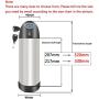 Wnicek 24V/ 36V/ 48V E-Bike Battery Li-ion Water Bottle Battery Rechargeable Battery for 250W 500W 750W Scooter Motors with Charger Battery Indicator BMS Protection Board