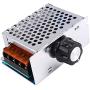 Stayhome 1pcs Motor Speed Control Board AC 110V 4000W Adjustable Voltage Regulator SCR High Power Dimmer Controller Temperature Governor