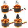 Upgraded Motors for Cheerson CX-20 RC Quadcopter with Cover D2212 920KV Brushless Motor CW/CCW Spare Parts Golden 4Pcs