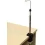 Rotary Tool Round Grinder Telescopic Hanging Stand Holder, Rotary Tool Hold Hanger Stand Clamp | Heavy Duty Flex Shaft Hanger Stand Tool for Household Instustrial Outdoor (Black)