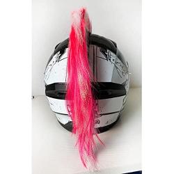 HHongJM Mohawk for Helmet Wigs Hair Helmet Mohawk Helmet Decoration Hawk for Motorcycle Bicycle Snowboarding Skiing Biking Cycling Helmets, Reusable Design Hawk (Helmet Not Included)