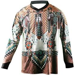 WeimoMonkey Cycling Jersey Mens Mountain Bike Motocross Jersey Long Sleeve MTB T-Shirt