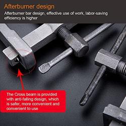OriGlam Two Jaws Bearing Puller/Remover, Adjustable Two Jaw Puller Tool, Bearing Puller Tool, Carbon Steel Pump Pulley Remover