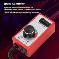 AC 120V 15Amps Variable Speed Controller for Fan Lamp Electric Motor Rheostat Speed Governor,Stepless Speed Regulation,1.8 (KW)
