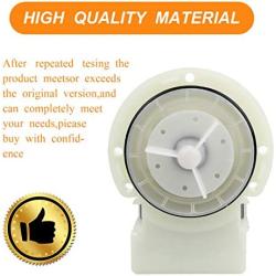 280187 8181684 Washer Drain Pump Motor - Compatible with Whirlpool Duet, Maytag Epic and Kenmore HE Front Loading Washing Machines-2 Year WARRANTY