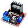 L298N motor driver controller board module, dual H-bridge robot stepper motor control, used for Arduino smart car power supply UNO MEGA R3 Mega2560 (2PCS)