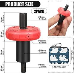 2 Pieces Electric Start Drill Bit Adapter, Engine Speed Starter Drill Bit Adapter with 2 Storage Bag for Craftsman Mower, Trimmer, Garden Cultivator, Leaf Blower, Handheld Equipment