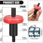 2 Pieces Electric Start Drill Bit Adapter, Engine Speed Starter Drill Bit Adapter with 2 Storage Bag for Craftsman Mower, Trimmer, Garden Cultivator, Leaf Blower, Handheld Equipment
