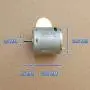 Xuulan Xianglaa-Motor Standard Micro RS370 370 Motor, High Speed Strong Magnetic Power High Torque Electric Machinery, DC 6V-12V Volt 33600RPM,