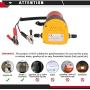 ATPTOOL12V 60W Oil Change Pump Extractor, Oil/Diesel Fluid Pump Extractor Scavenge Oil Change Pump Transfer Suction Transf