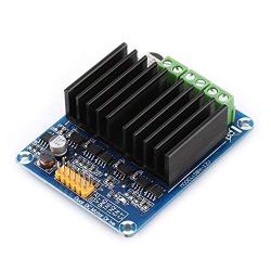 Akozon 1pc DC5-12V 0A-30A Dual-Channel H Bridge Motor Driver Board Module for Arduino