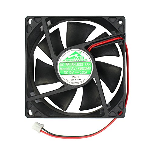 8000mm by 8000mm by 2500mm 8025 1200V DC 0.20A Dual Ball Bearing Brushless Cooling Fan 200pin AV-F8025MB UL CE