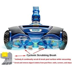 ATIE MX8 Elite MX6 Elite Pool Cleaner Cyclonic Scrubbing Brush R0714400 Replacement for Zodiac MX8 Elite, MX6 Elite Scrubbing Brush R0714400 (4 Pack)
