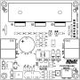 DC12-60V Wide Voltage PWM DC Brush Motor Speed Controller with MACH3 Control