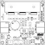 DC12-60V Wide Voltage PWM DC Brush Motor Speed Controller with MACH3 Control