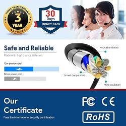 TAIFU 8.5V 1A Charger Power Cord Replacement for Pure Wave PADO CM-05 CM-07 CM5 CM7 Cordless Dual Motor Massager Power Adapter Model FJ-SW08510000DU Power Suuply Adaptor