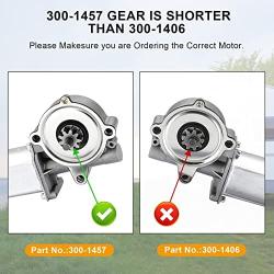 WonVon Components 300-1457 1010002326 25 24 Series RV Entry Step Motor 369506 for All Electric Step 3001457 214-1001 New RV Step Motor