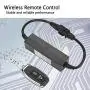 Fafeicy 12V DC Motor Linear Actuator Wireless Remote Control, DPDT Switch Forward Reverse 433.92MHz