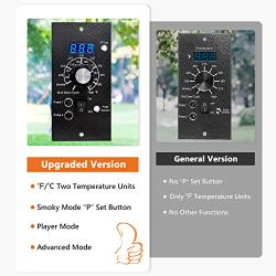 Upgraded Digital Thermostat Controller Kit Replacement for Traeger Wood Pellet Grills, with RTD Temperature Probe Sensor