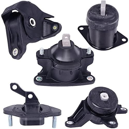Engine Motor Mount Set Compatible with Fit 08-12 Honda Accord 2.4L /09-13 Acura TSX 2.4L AUTO 5pc A4565 A4572 A4570 A4584 A4561