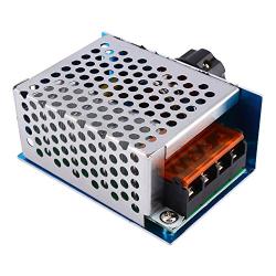 4000W Electronic Voltage Regulator Motor Thermostat Controller, High Power Motor Speed Control Regulator, AC 220V SCR Speed Controller Motor Electronic Voltage Regulator