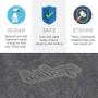 Factory Direct Partners SoftScape Single Tunnel Play Foam Climber Plus, Beginner Toddler Soft Structure for Active Playtime (5-Piece Set) - Earthtone