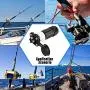 Ensemble Connecteur de Prise Trolling Motor 3 Broches 50 Amp, Connecteur DC Marin Sécurisé pour Bateau, Connecteur Étanche pour Moteur, Prise Étanche pour Moteur de Remorquage/Balancier/Cale Rouleau (Blanc) Ensemble Connecteur de Prise Trolling Motor 3 Broches 50 Amp, Connecteur DC Marin Sécurisé pour Bateau, Connecteur Étanche pour Moteur, Prise Étanche pour Moteur de Remorquage/Balancier/Cale Rouleau (Blanc)