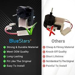 4389144 Super Durable & Quiet Refrigerator Evaporator Motor Replacement Part by Blue Stars - Exact Fit for Whirlpool Kenmore Refrigerators - Replaces W10131845 W10312647 2149299 2162404