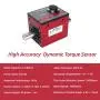 Dynamic Torque Sensor,DYN-200 100N.M Power Torsion Speed Torque Rotating Sensor Measuring Instrument,Torque Power Tester for Motor Speed Measurement