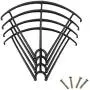 Upgraded Spare Parts for Syma X5 X5C X5C-1 RC Mini Quadcopter Drone Motors Main Blade Propellers Motor Base Propeller Protectors Blades Frame Landing Skid Included Mounting Screws Set Black