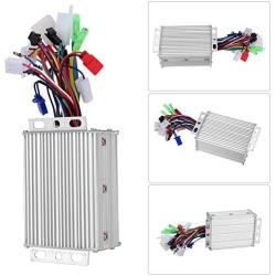Dilwe Brushless Motor Controller, Stable Less Noise Brushless Speed Controller E-Bike Controller for Electric Bikes 24V36V48V60V 450W