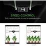 iPower Quiet 6” Inline Duct Fan with Speed Controller - Ventilation Exhaust Fan for Heating Cooling Booster, Grow Tents