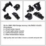 4-Pack Engine Motor & Trans Mount Set Fit for 2009-2010 Dodge Journey 2.4L(FWD) 3.5L(at) 3165, 3183, 3168, 3155