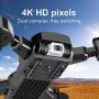 DITARAA Drone with 4K UHD Camera for Adults Beginner, FPV Quadcopter with Brushless Motor, 3 Speed Mode, Smart Return Home, Follow Me
