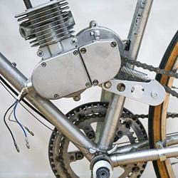 UAUS Adjustable Chain Tensioner W/Chain Guide CNC Silver Fit 415 Chain For 49cc 66cc 80cc Engine Motorized Bike Bicycle