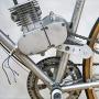 UAUS Adjustable Chain Tensioner W/Chain Guide CNC Silver Fit 415 Chain For 49cc 66cc 80cc Engine Motorized Bike Bicycle