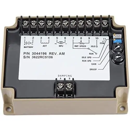 Generator Speed Controller Electronic Engine Speed Controller Governor 3044196 Generator Speed Control Board 1KHz~6.5khz