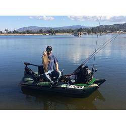 Sea Eagle 285 Inflatable Frameless Fishing Pontoon Boat - Pro Package