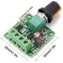 RioRand RR-PWM-15V Low Voltage Dc 1.8v 3v 5v 6v 12v Motor Speed Controller, 2A PWM
