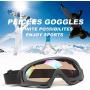 Peicees Pack of 2 Ski Goggles for Women Men Kids Snow Sports Motorcycle Snowboard Goggles